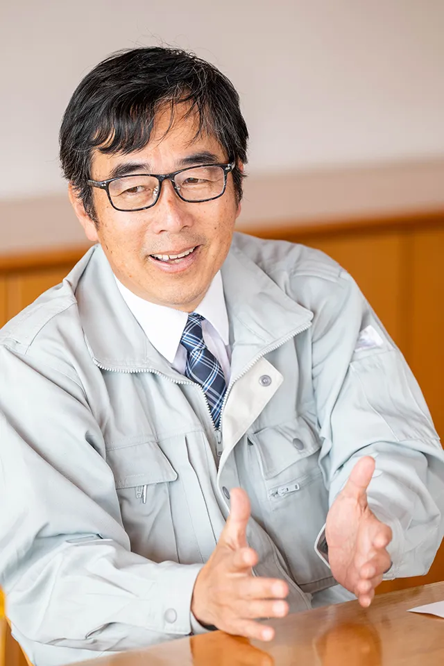 当時の大分県農業技術センター担当者 白石真貴夫氏（写真：三井公一）