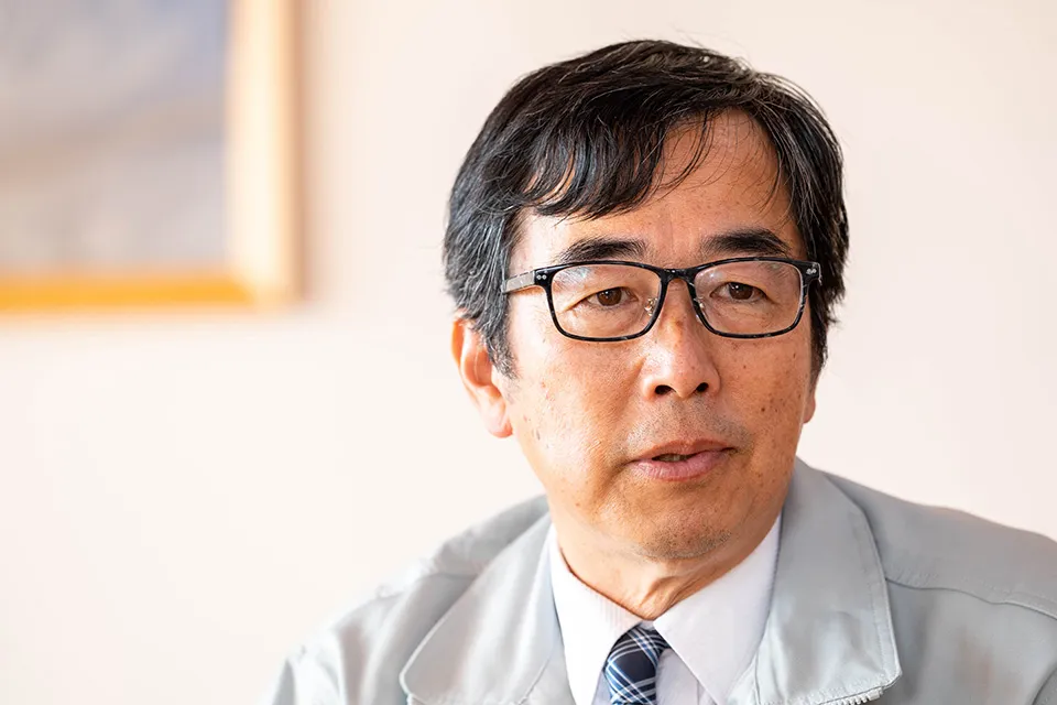 当時の大分県農業技術センター担当者 白石真貴夫氏（写真：三井公一）