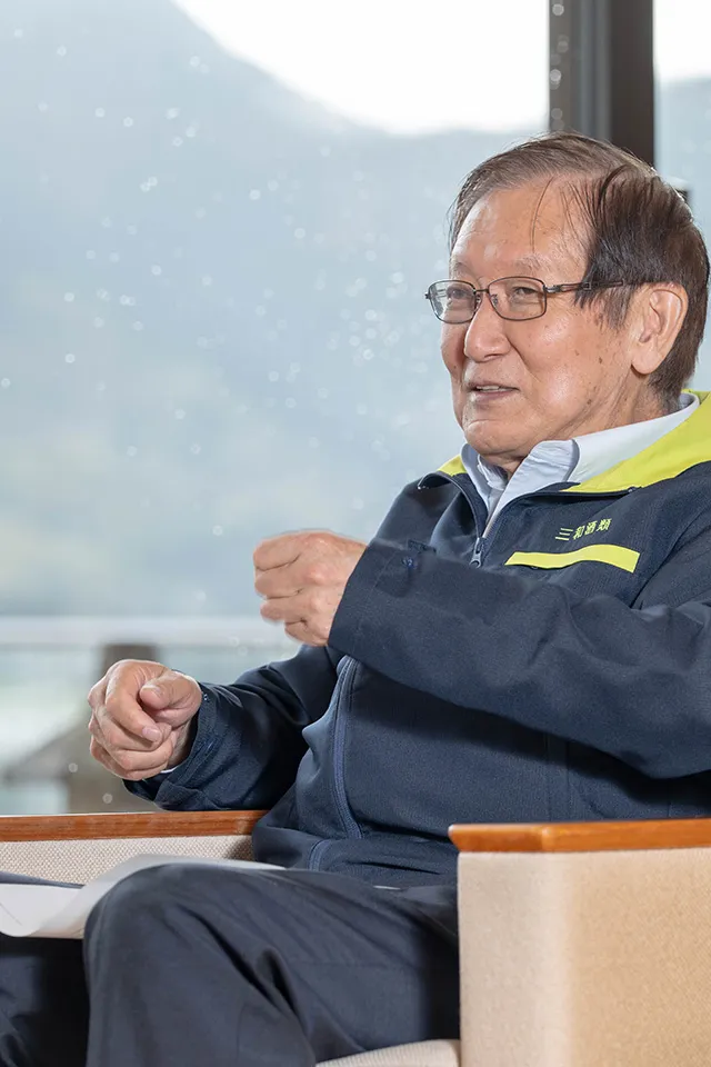 和田久継（わだ・ひさつぐ）相談役（写真：三井公一）