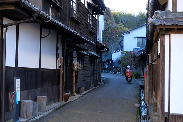 竹田市の町並み