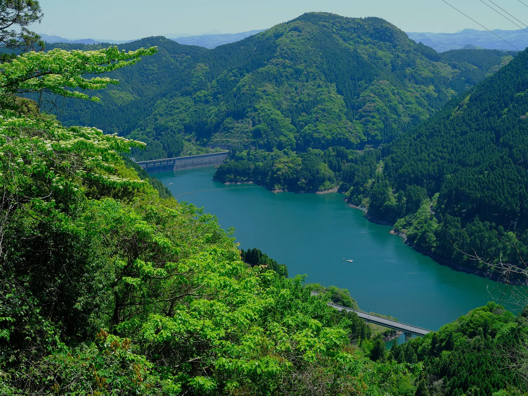 大山ダム（日田市大山町）