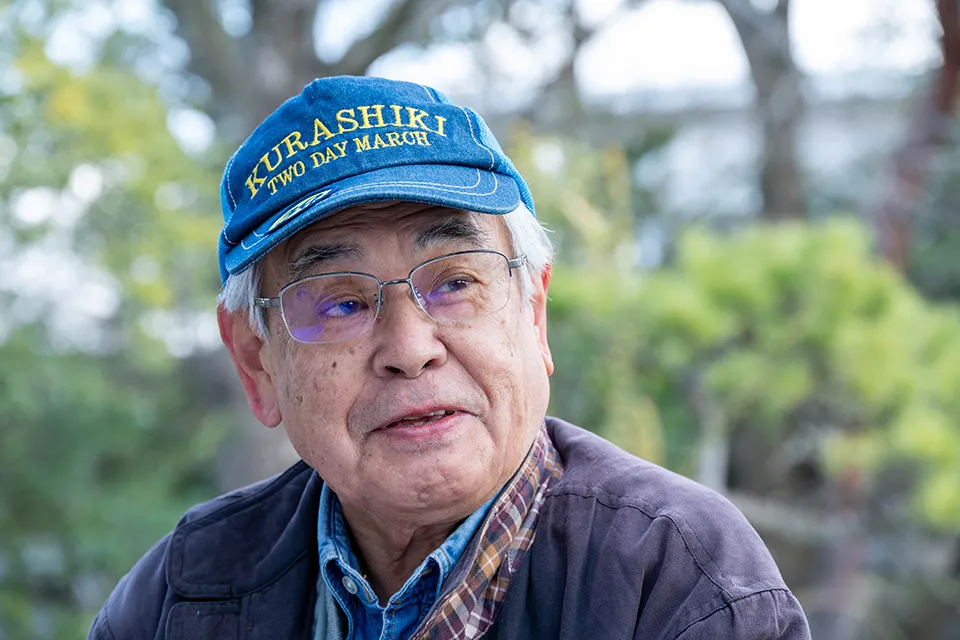 中津ウォーキング協会 会長 安廣光男さん