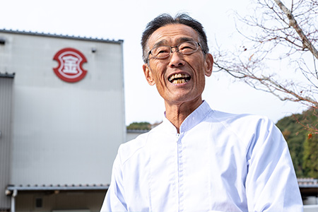 フンドーキン醤油の堺留夫（さかい・とめお）さん