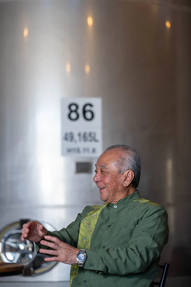 忠孝酒造 代表取締役社長 大城勤さん
