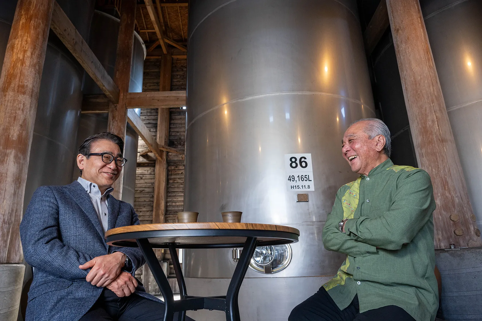 忠孝酒造 代表取締役社長 大城勤 × 三和酒類 顧問 下田雅彦【前編】 