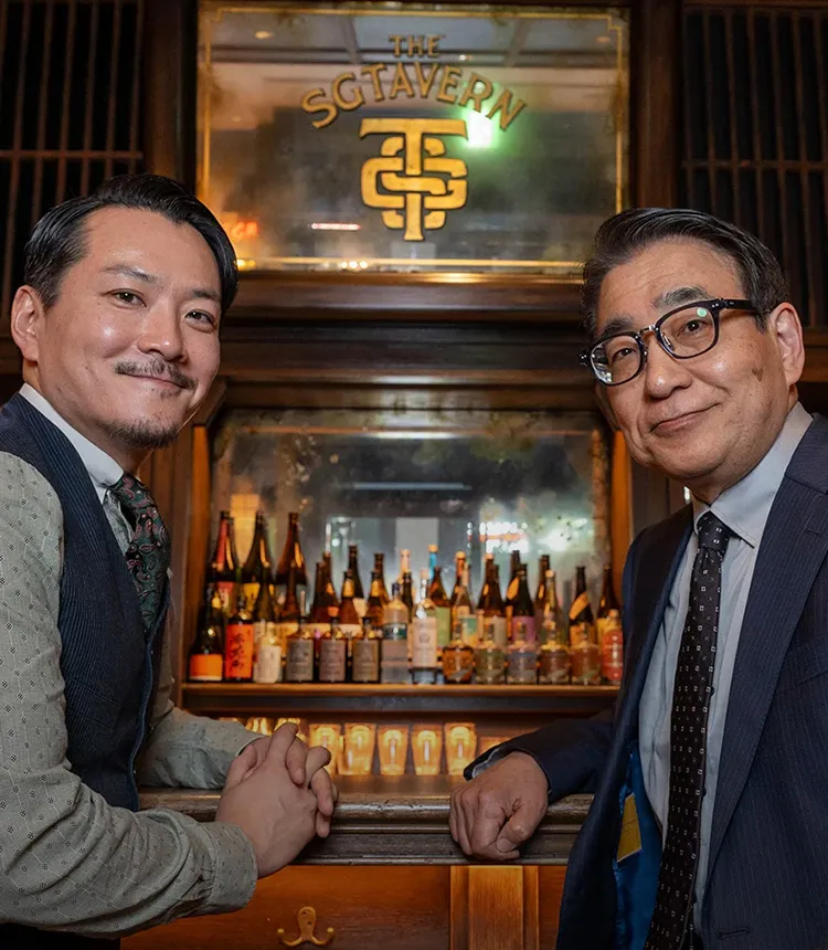バーテンダー／SG Groupファウンダー 後閑信吾さん、三和酒類 顧問 下田雅彦