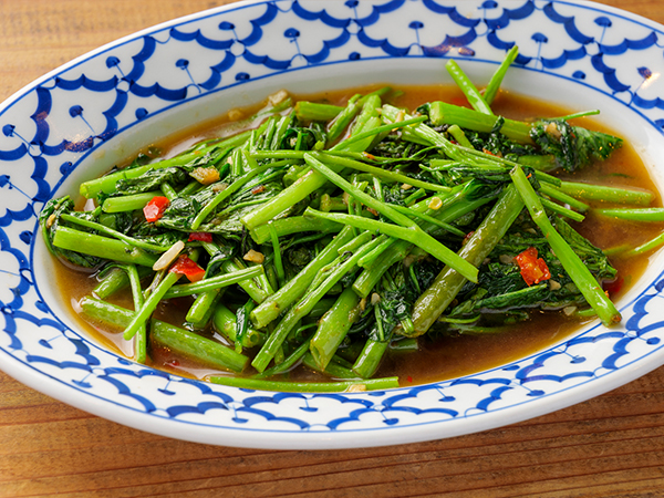 タイ風青菜炒め