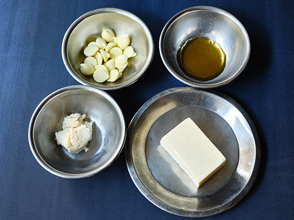 みりん粕チョコレートムースの材料