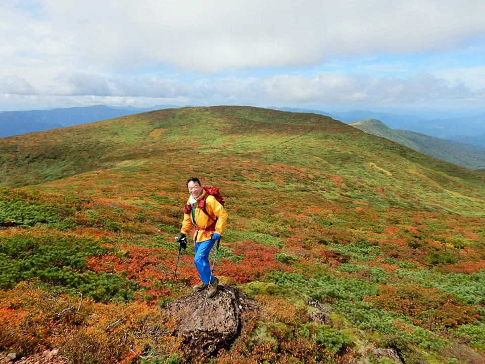 宮城・岩手・秋田の三県にまたがる名峰・栗駒（くりこま）山（写真提供：石丸謙二郎）