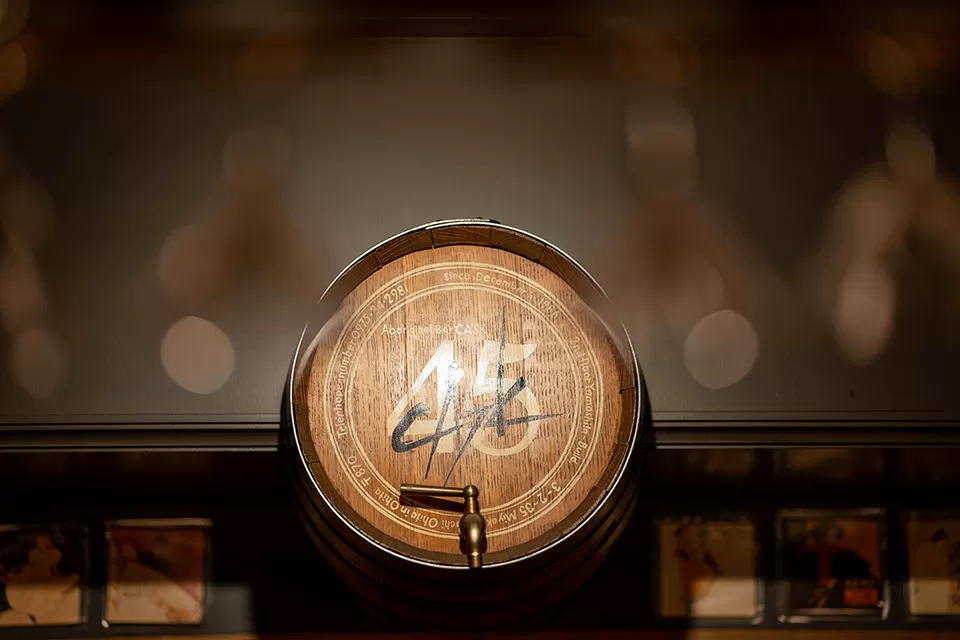 Bar CASK（カスク）設立45周年を記念したウイスキーのカスク（熟成樽）