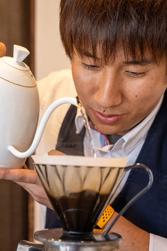 クリエイトコーヒーラボ店主 椎原渉さん