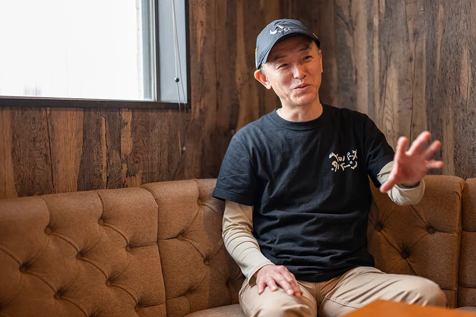 Bepper’s Tavern（ベッパーズ タバーン）のディレクターの池田真一さん