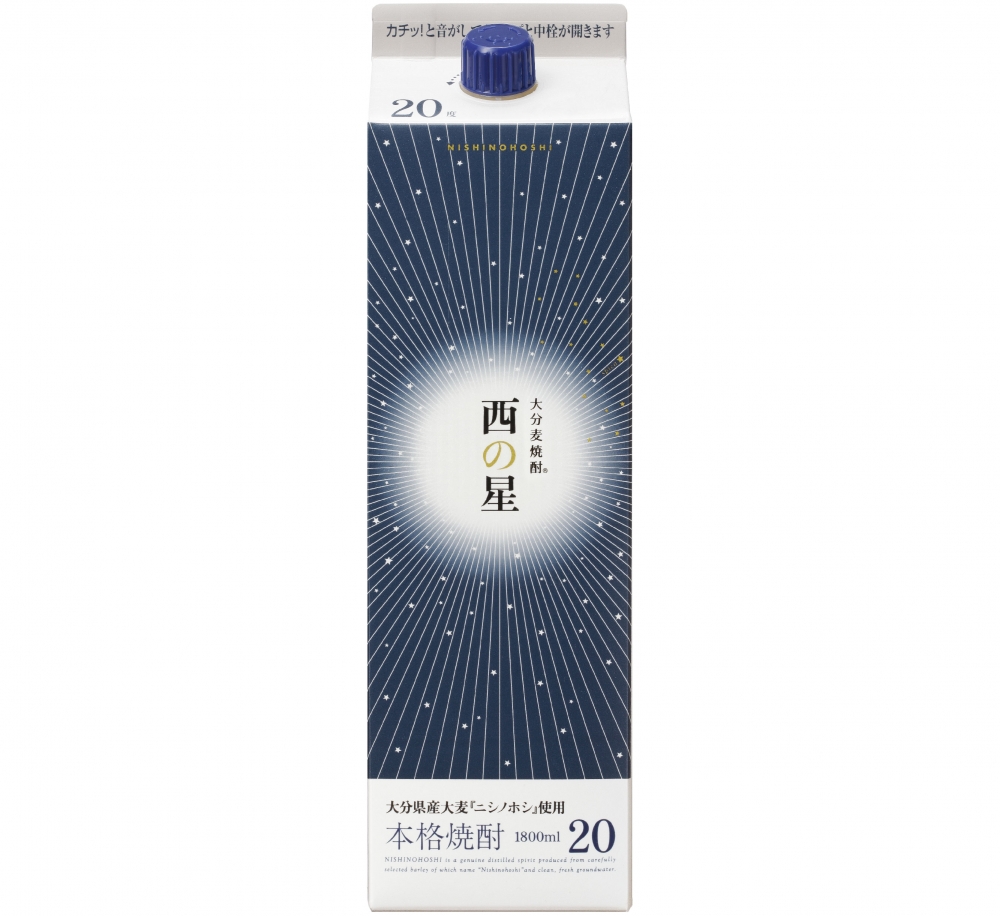 西の星パック20度 1800ml