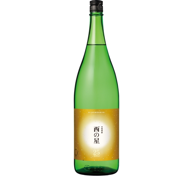 西の星25度 1800ml